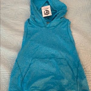 Born primitive open back hoodie L